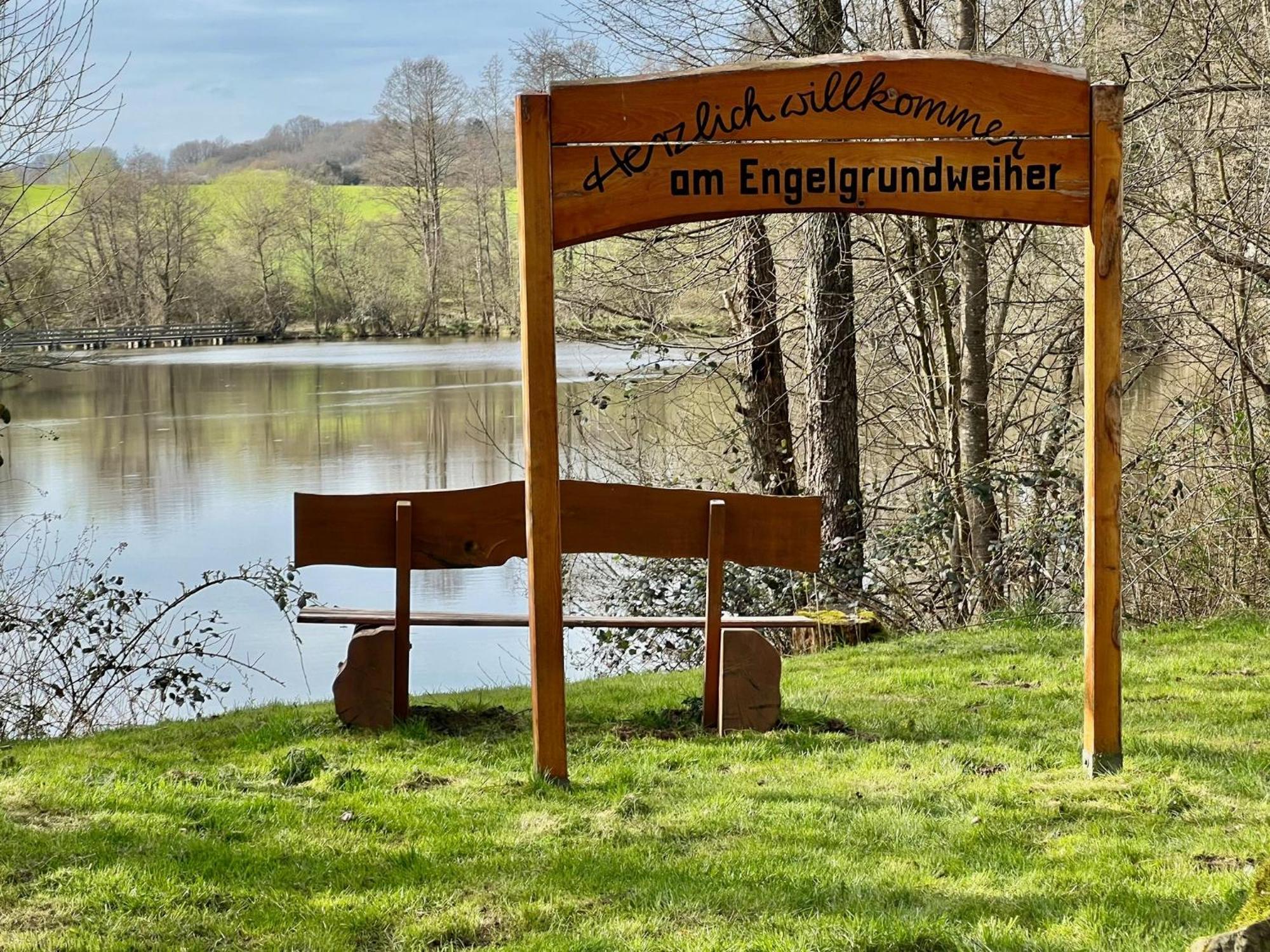 Fewo-Engelgrundweiher Schmelz Esterno foto