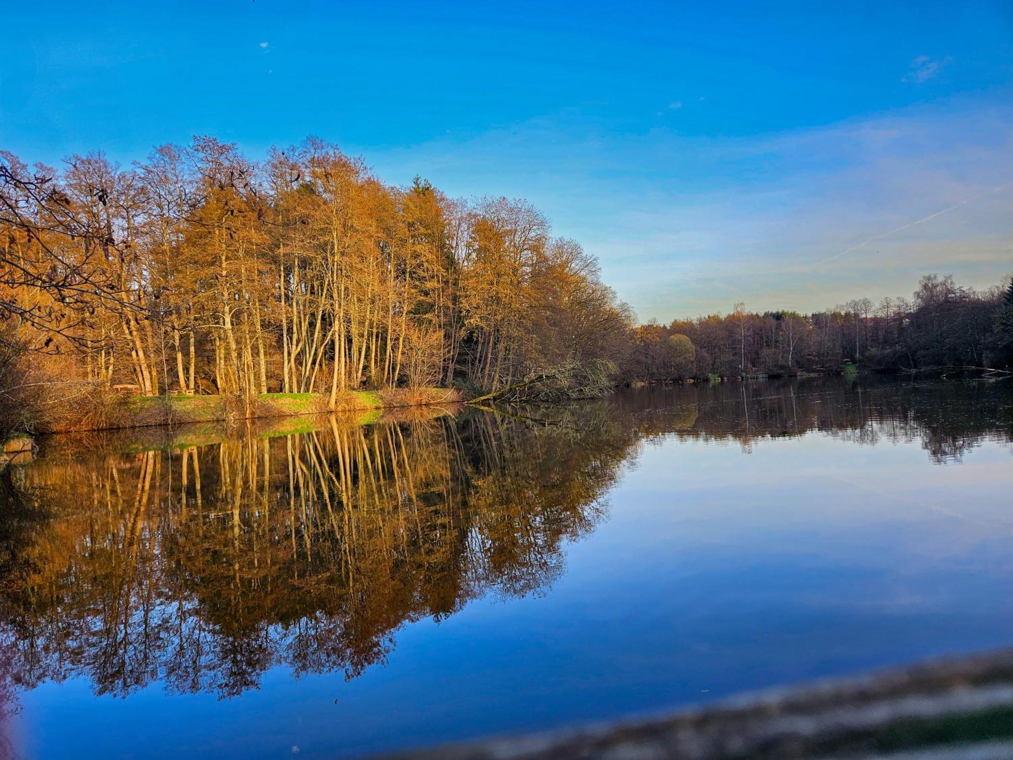 Fewo-Engelgrundweiher Schmelz Esterno foto